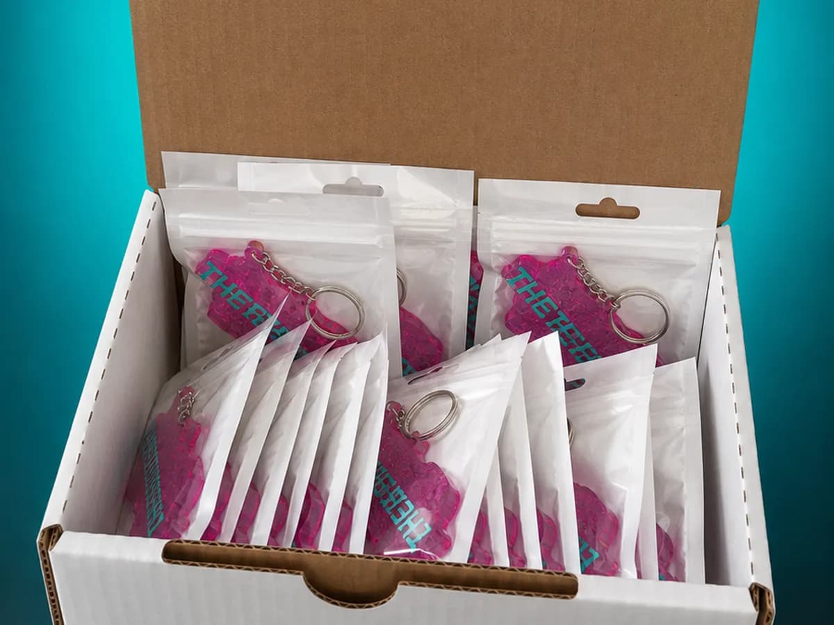 Branded event keychains